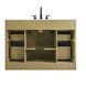 Alden 48 X 35 inch Honey Brown Bathroom Vanity Cabinet
