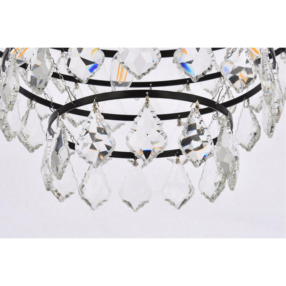 Ella 6 Light 20 inch Black Pendant Ceiling Light