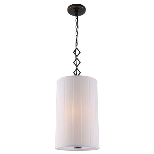 Luna 2 Light 13 inch Bronze Pendant Ceiling Light, Urban Classic