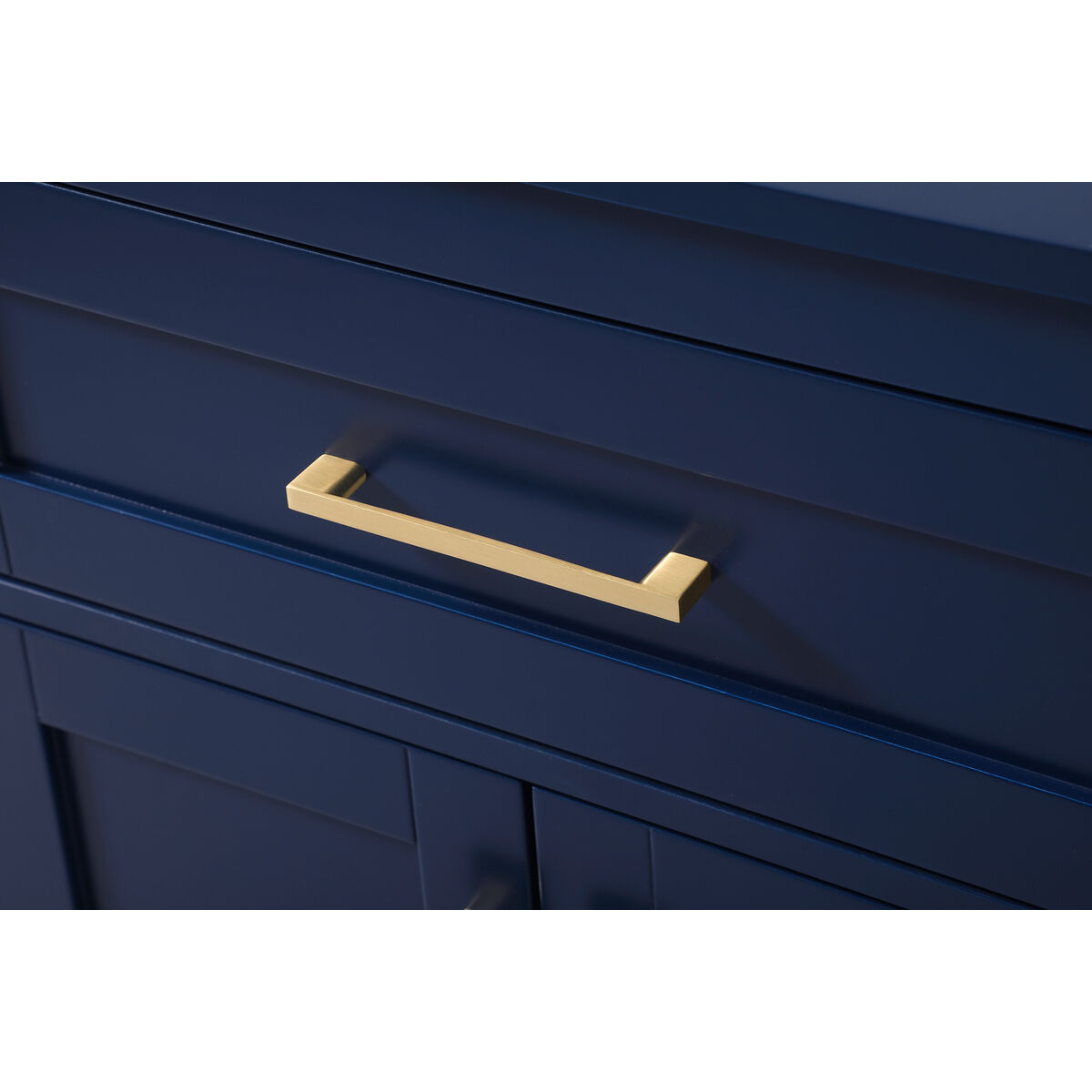 Adian Blue Bathroom Storage Cabinet