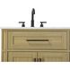 Virginia 60 X 35 inch Honey Brown Bathroom Vanity Cabinet