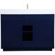 Blake 48 X 22 X 34 inch Blue Vanity Sink Set