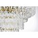 Emilia 8 Light 25 inch Satin Gold Chandelier Ceiling Light