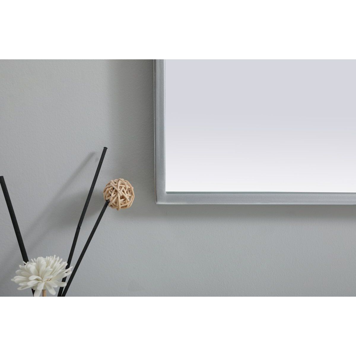 Ayra 36 X 22 inch Silver Mirror