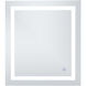 Helios 30 X 27 inch Silver Lighted Wall Mirror