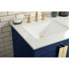 Eugene 60 X 22 X 34 inch Blue Vanity Sink Set