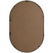 Asha 36 X 24 inch Black Mirror in 24 x 36