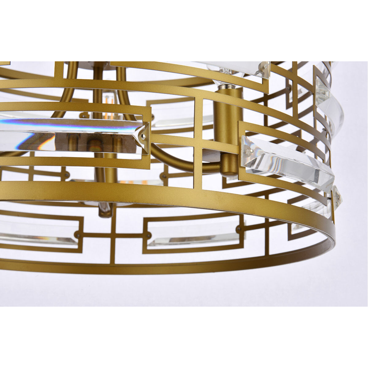 Kennedy 3 Light 17 inch Brass Pendant Ceiling Light