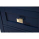 Adian Blue Bathroom Storage Cabinet