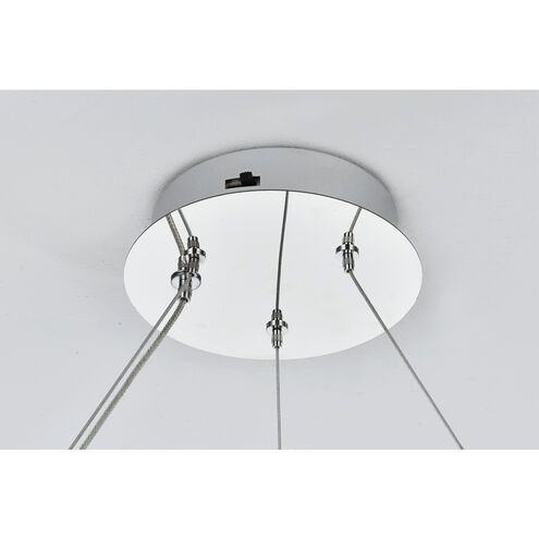 Bowen 1 Light 18 inch Chrome Chandelier Ceiling Light