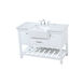 Clement 48 X 22 X 34 inch White Bathroom Vanity Cabinet