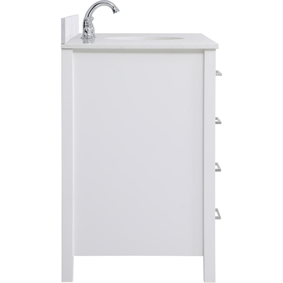 Irene 48 X 22 X 34 inch White Vanity Sink Set