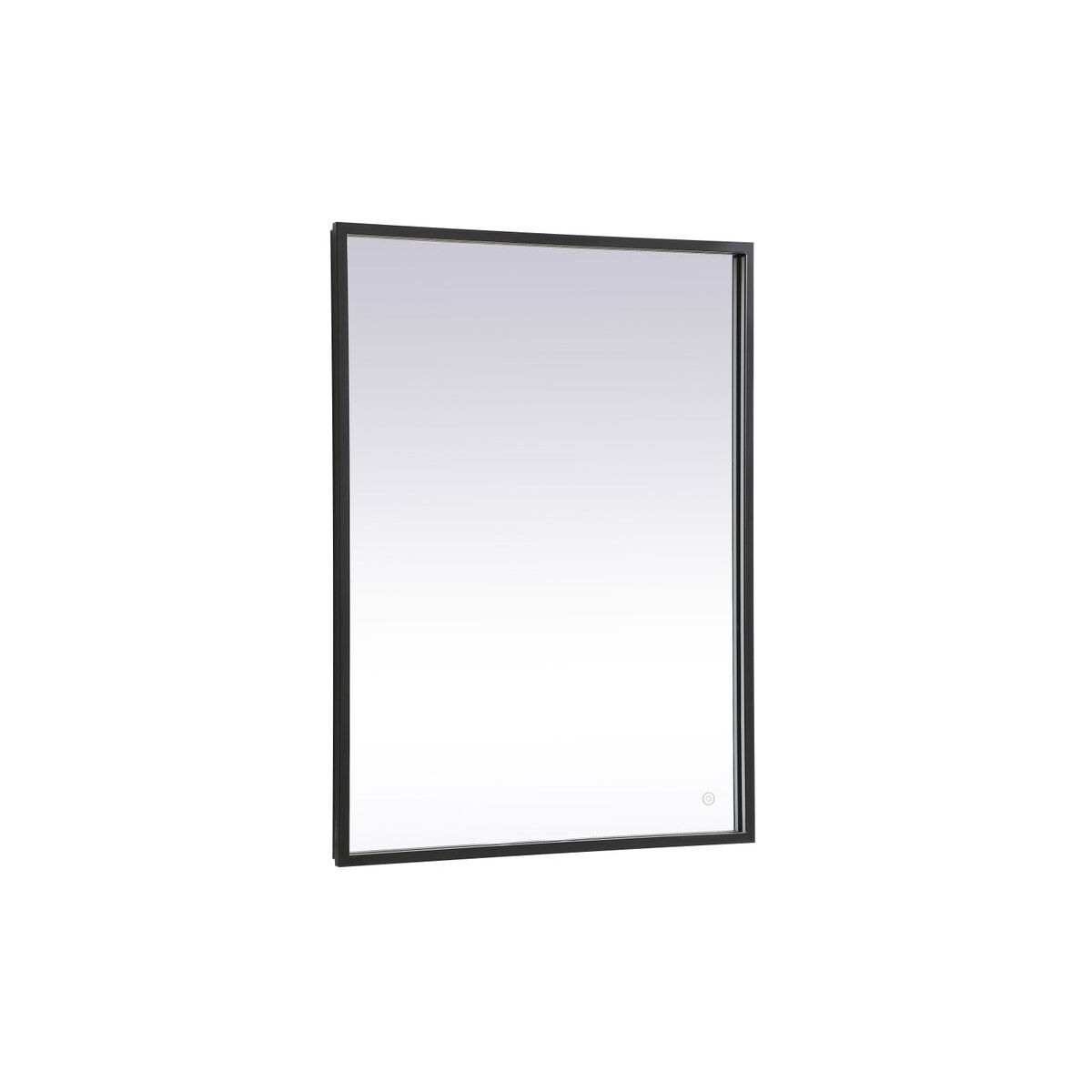 Pier 40 X 24 inch Black LED Mirror