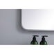 Evermore 40 X 27 inch Silver Mirror