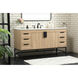Eugene 60 X 22 X 33.5 inch Mango Wood Vanity Sink Set