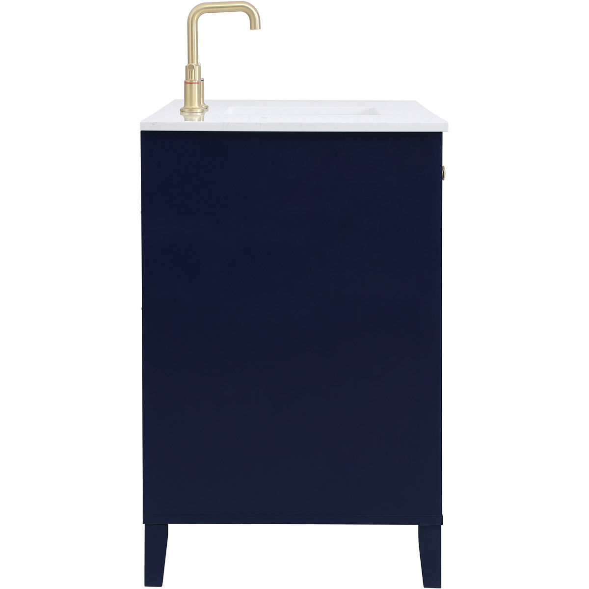 Sommerville 48 X 22 X 34 inch Blue Vanity Sink Set