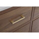 Boise 42 X 22 X 34 inch Walnut Brown Vanity Sink Set