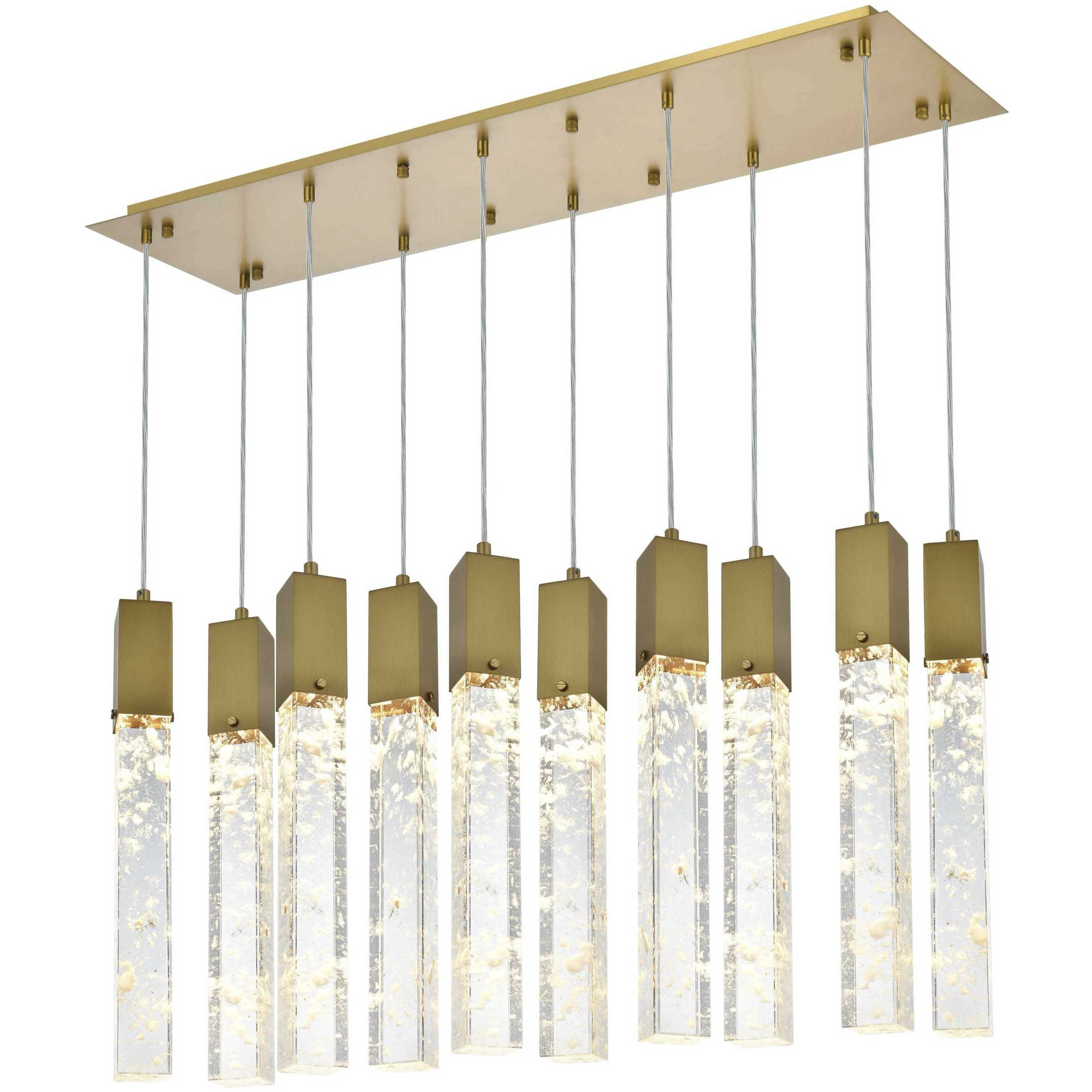 Aurora 10 Light 12.00 inch Pendant