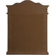 Lenora 36 X 28 inch Brown Wall Mirror