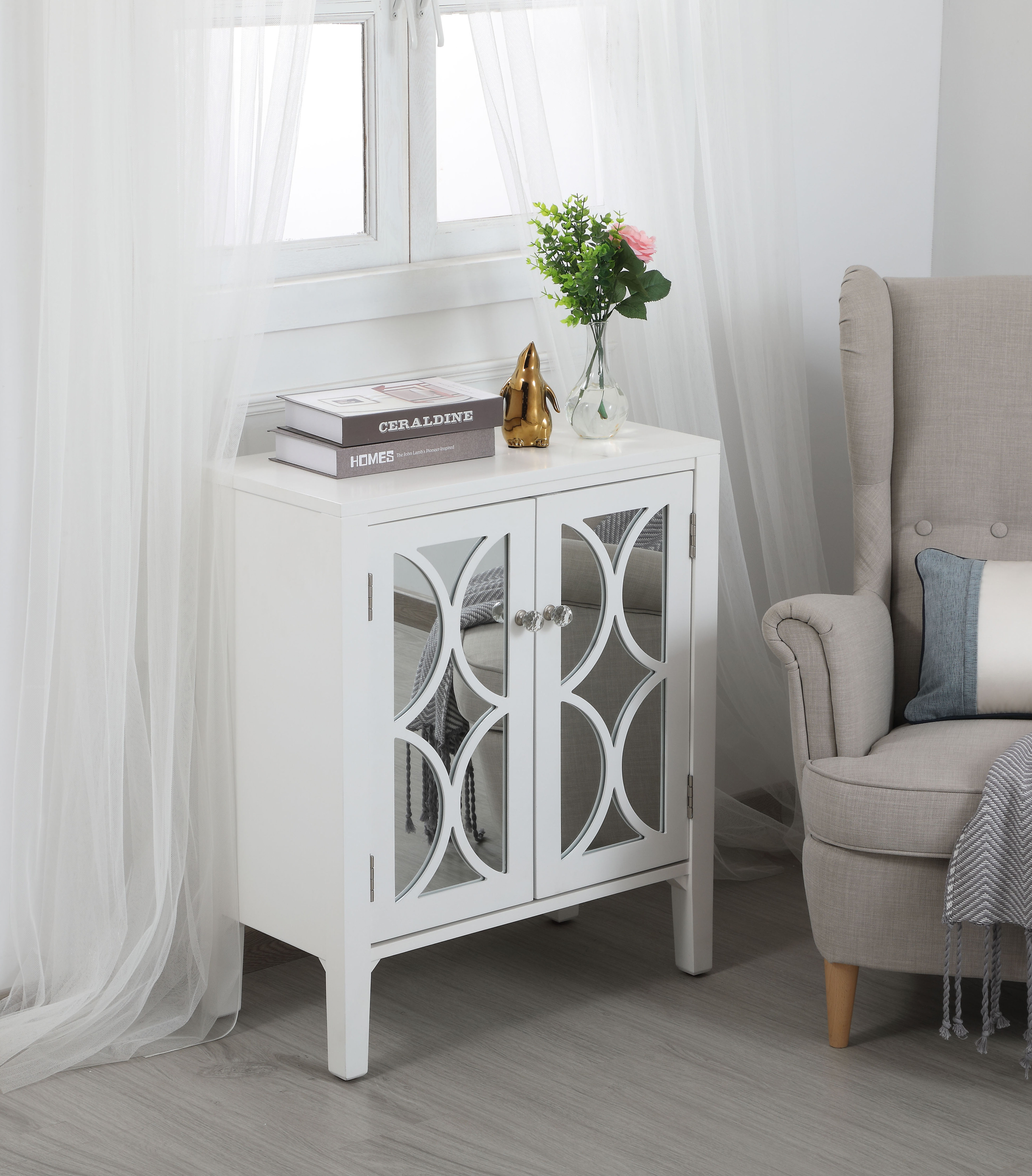 Modern White Cabinet