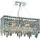 Maxime 4 Light 20 inch Chrome Dining Chandelier Ceiling Light in Royal Cut