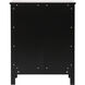 Adian Black Bathroom Storage Cabinet