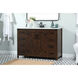 Grant 48 X 19 X 34 inch Expresso Vanity Sink Set