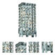 Maxime 2 Light 6 inch Chrome Wall Sconce Wall Light in Royal Cut