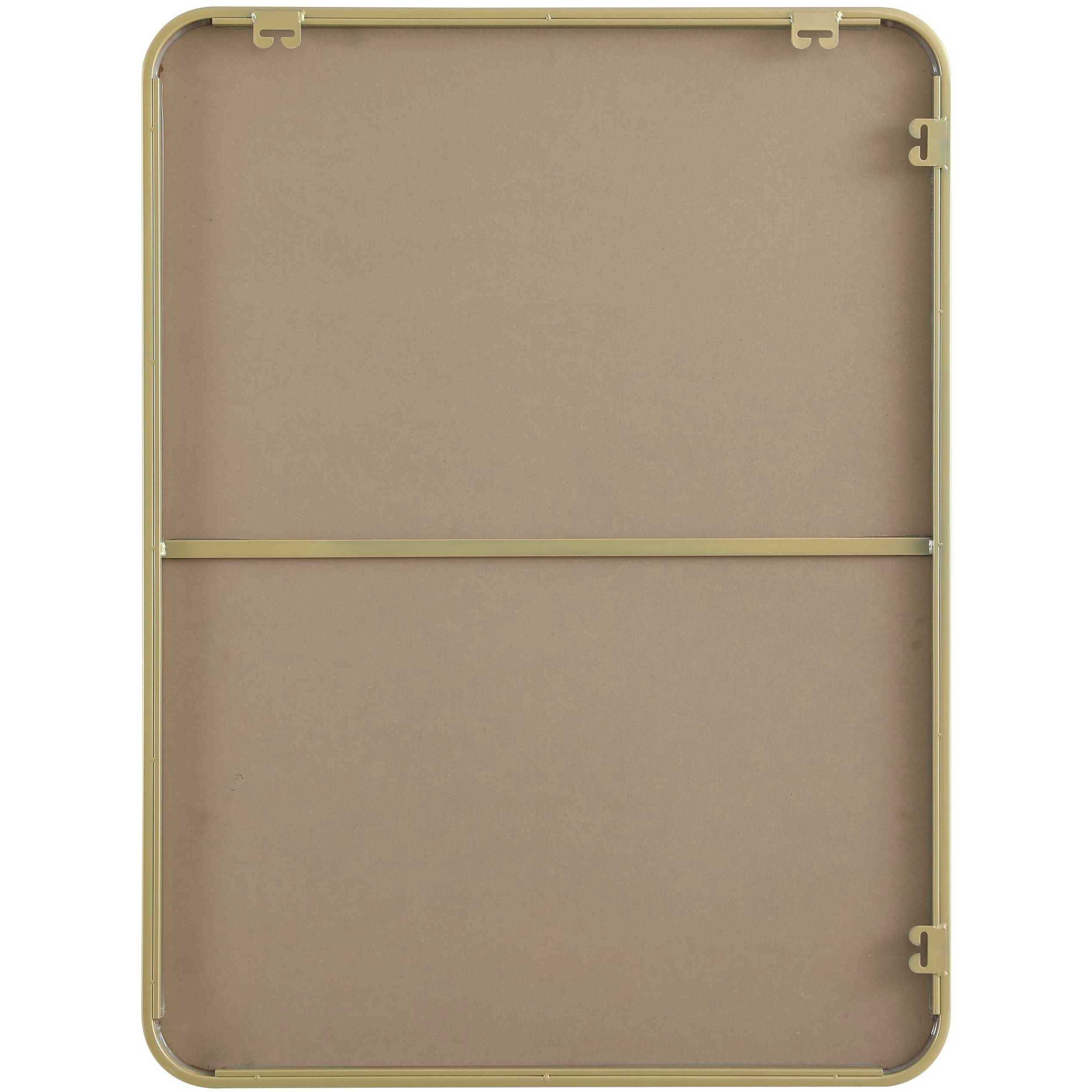 Remy 36 X 27 inch Brass Mirror
