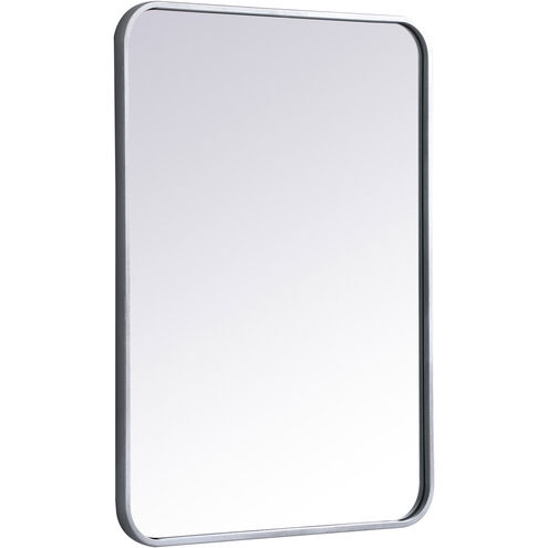 Evermore 30 X 22 inch Silver Mirror