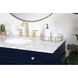 Park Avenue 42 X 22 X 35 inch Blue Vanity Sink Set