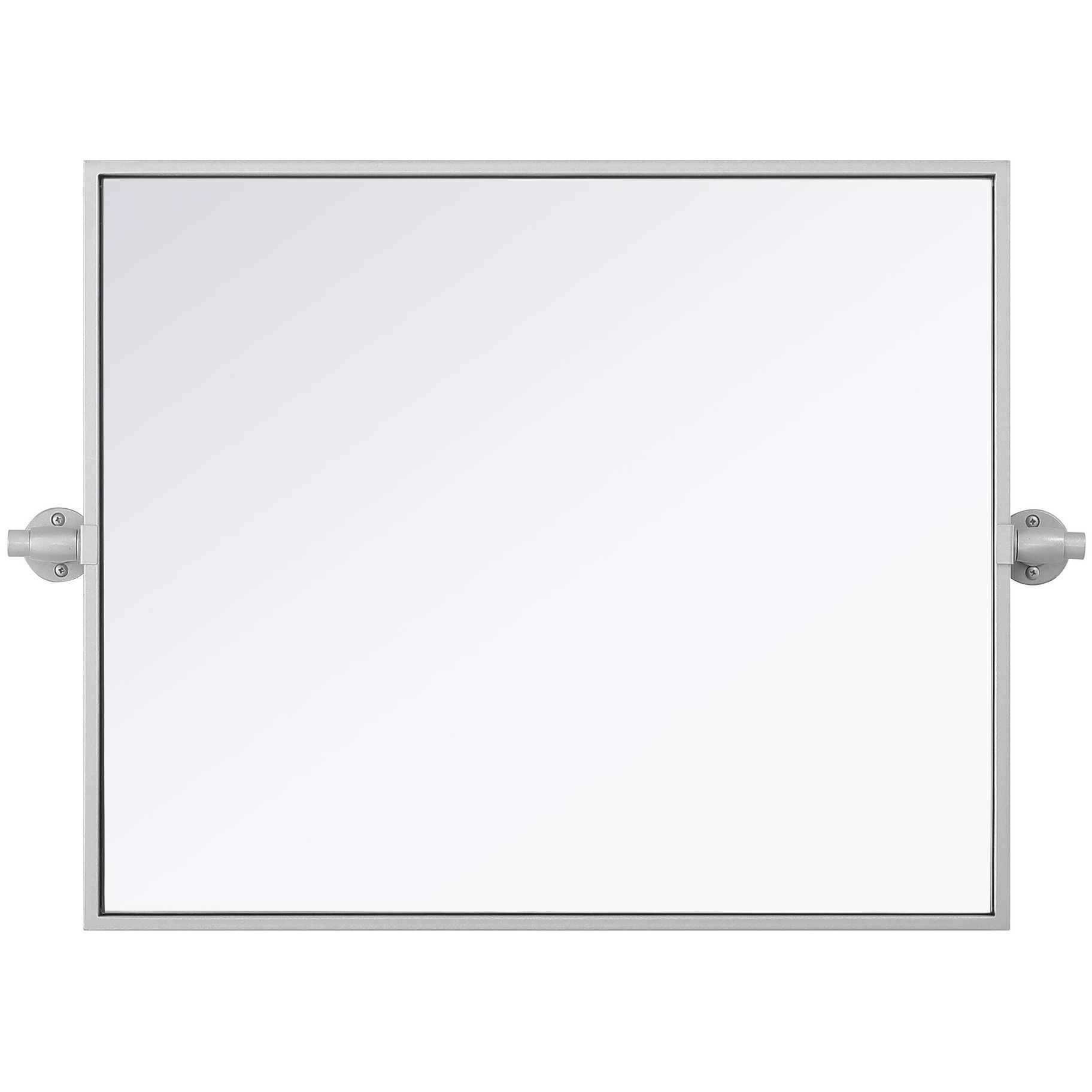 Amoura 24 X 20 inch Silver Mirror
