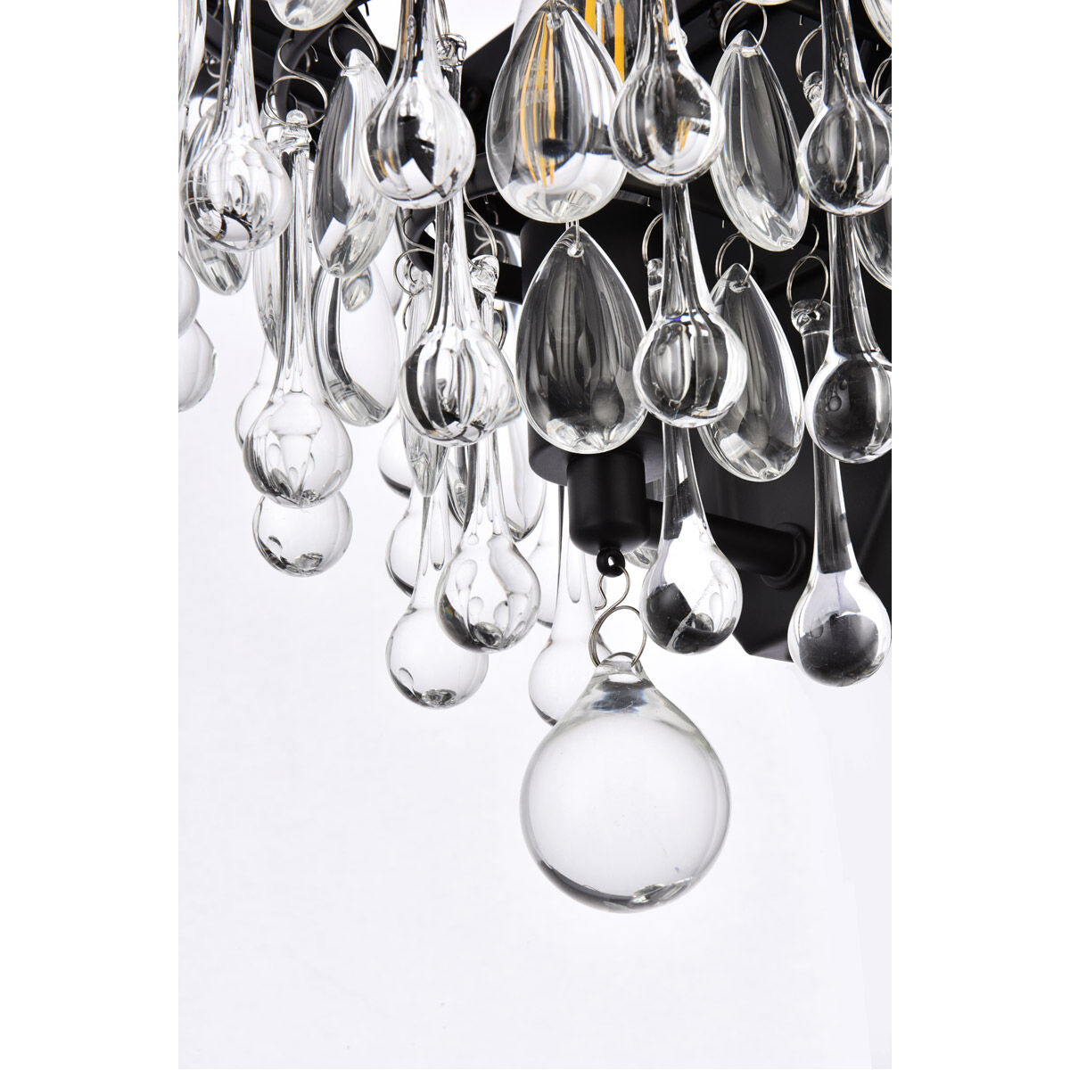 Nordic 1 Light 8 inch Black Wall Sconce Wall Light