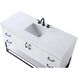 Caroline 54 X 34 inch White Bathroom Vanity Cabinet