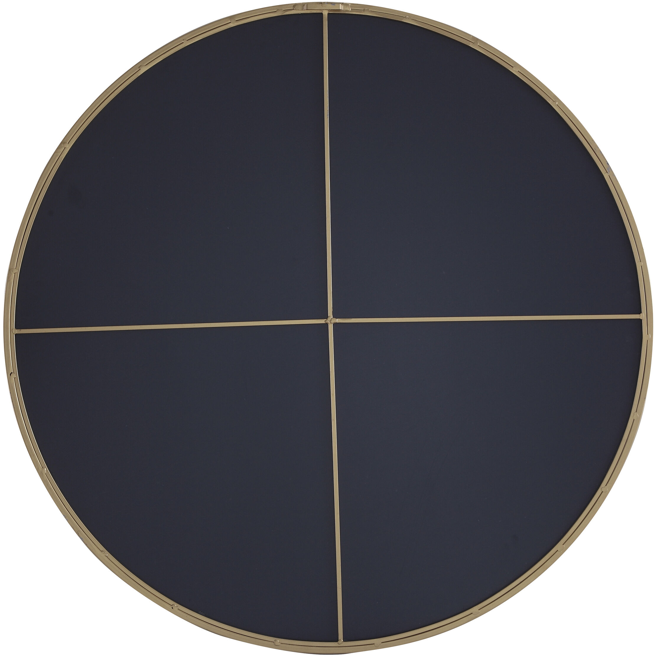 Eternity 32 X 32 inch Brass Wall Mirror