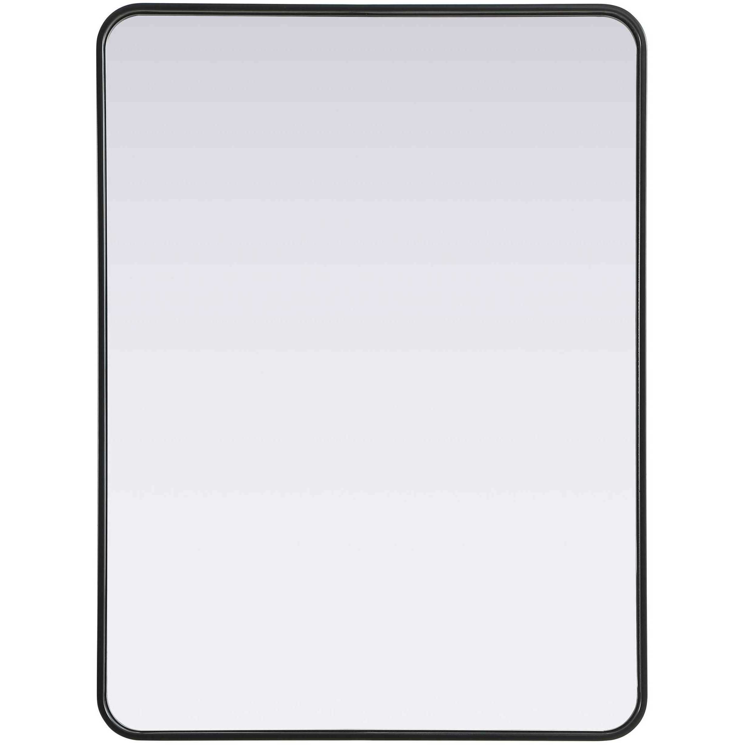 Remy 40 X 30 inch Black Mirror