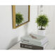 Monet 36 X 14 inch Brass Wall Mirror