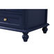 Rhodes 48 X 22 X 35 inch Blue Vanity Sink Set