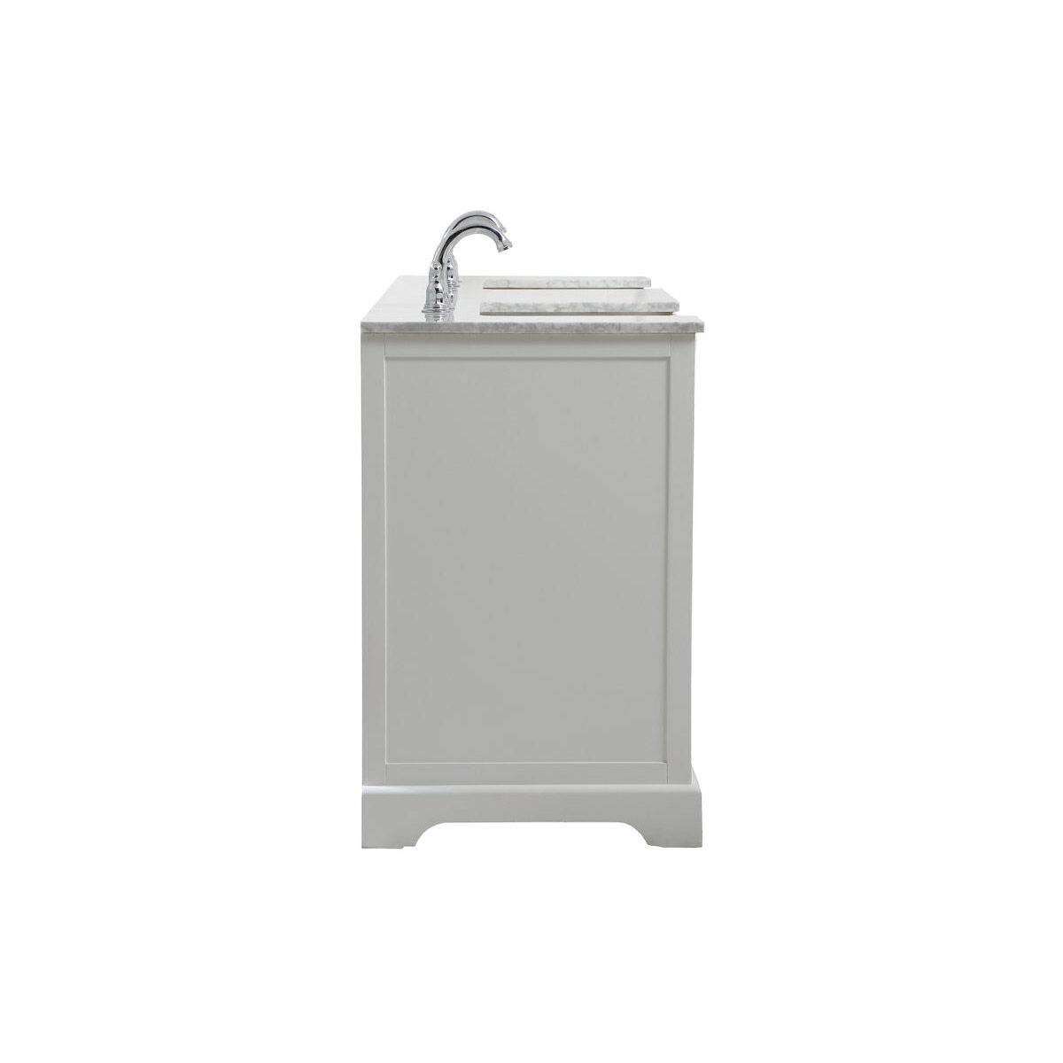 Franklin 72 X 22 X 34.75 inch White Bathroom Vanity Cabinet