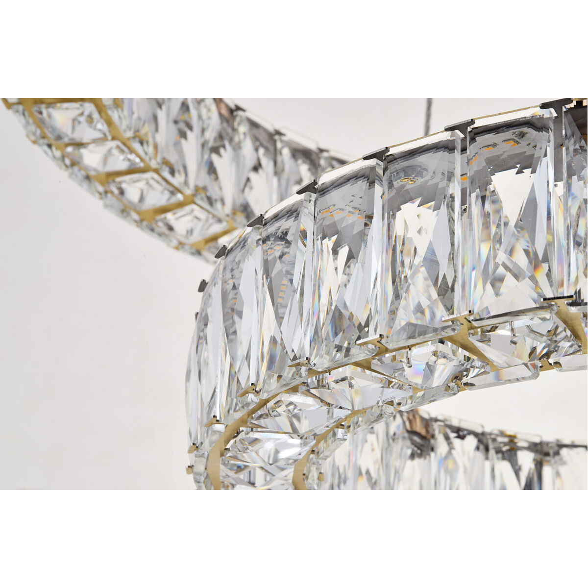 Monroe LED 23.6 inch Gold Pendant Ceiling Light