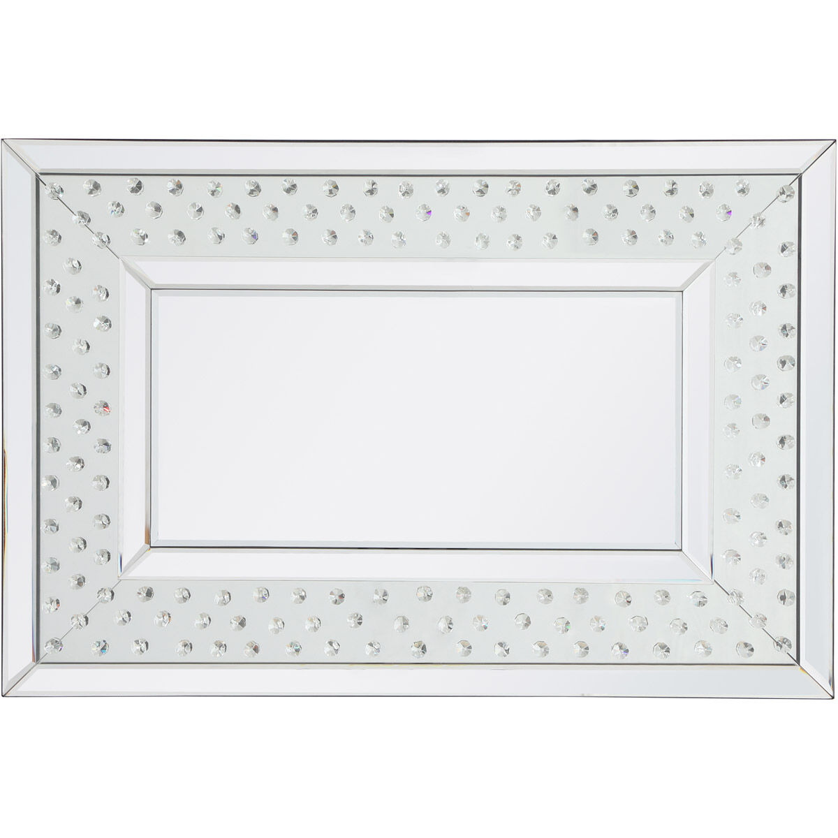 Sparkle 30 X 20 inch Clear Wall Mirror