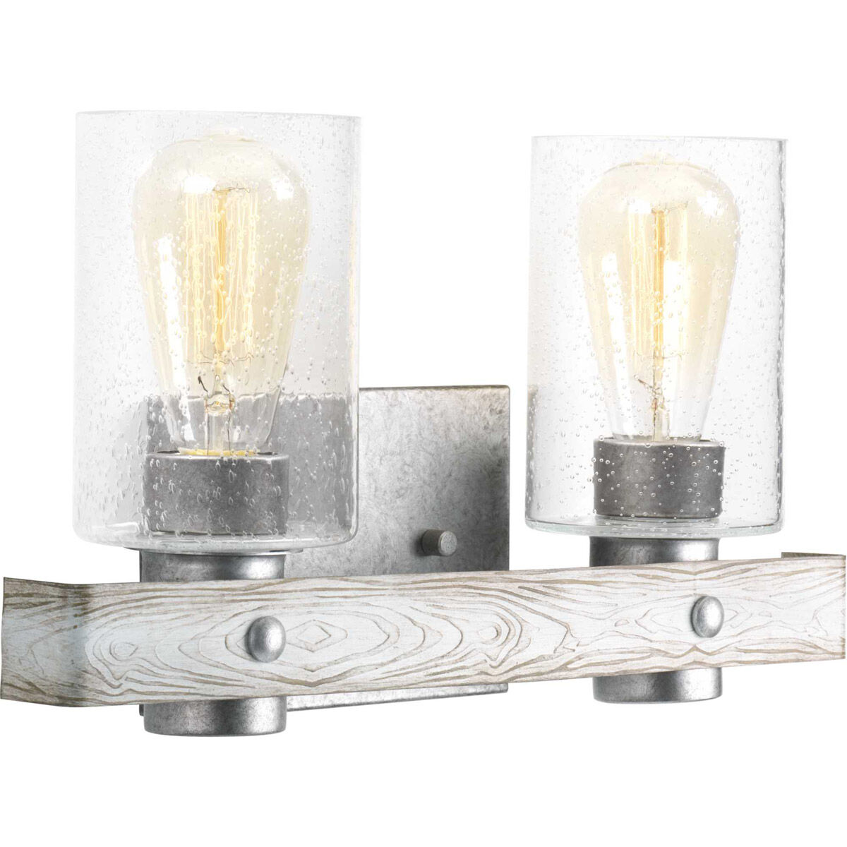 Camps Bay 2 Light 16 inch Galvanized Bath Vanity Wall Light