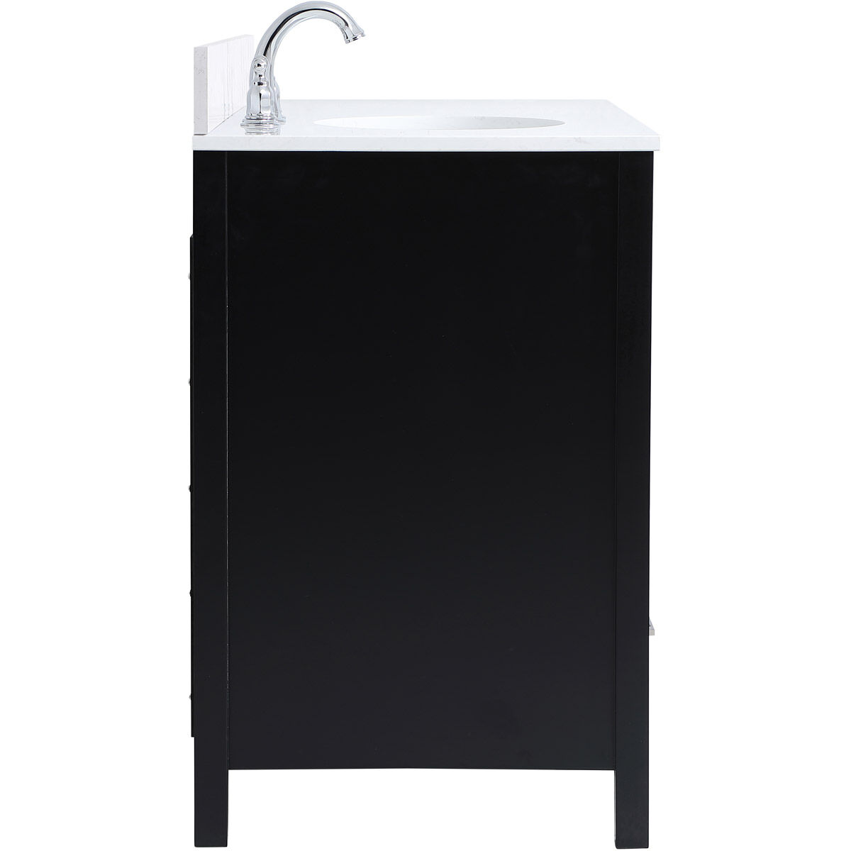 Irene 42 X 22 X 34 inch Black Vanity Sink Set