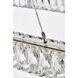 Monroe 1 Light 42 inch Chrome Pendant Ceiling Light