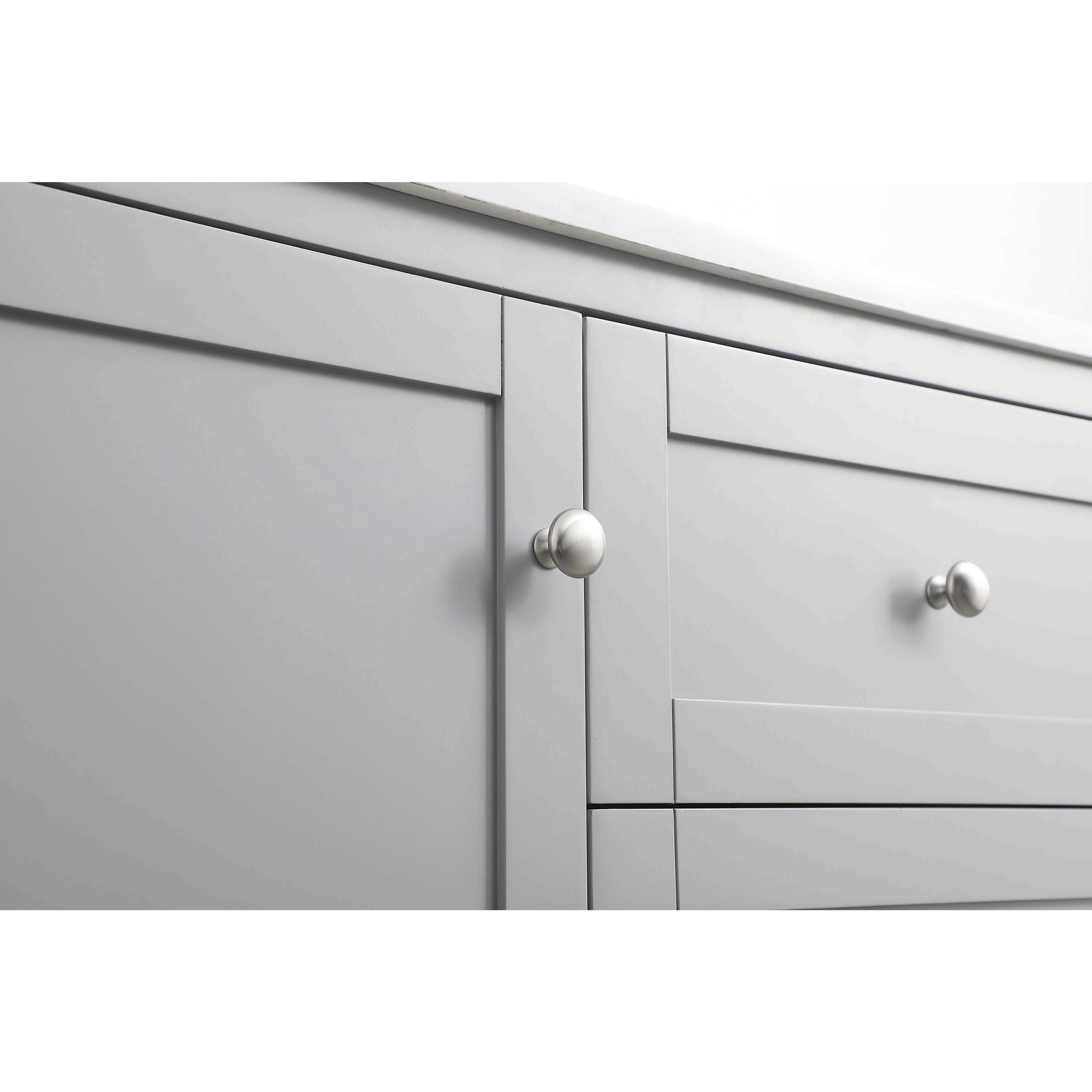 Heath 60 X 21.5 X 35 inch Grey Vanity Sink Set