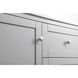 Heath 60 X 21.5 X 35 inch Grey Vanity Sink Set