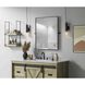 Amoura 36 X 30 inch Black Mirror