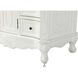Danville 36 X 36 inch Antique White Bathroom Vanity Cabinet