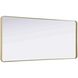 Remy 72 X 32 inch Brass Mirror