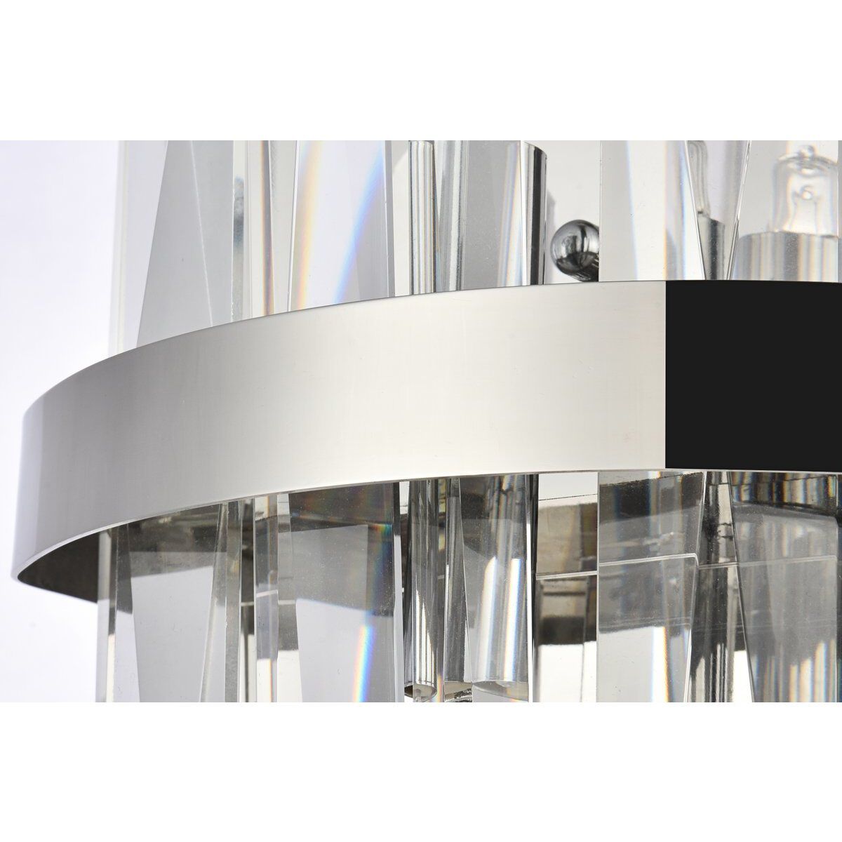Serena 2 Light 8 inch Chrome Bath Sconce Wall Light 